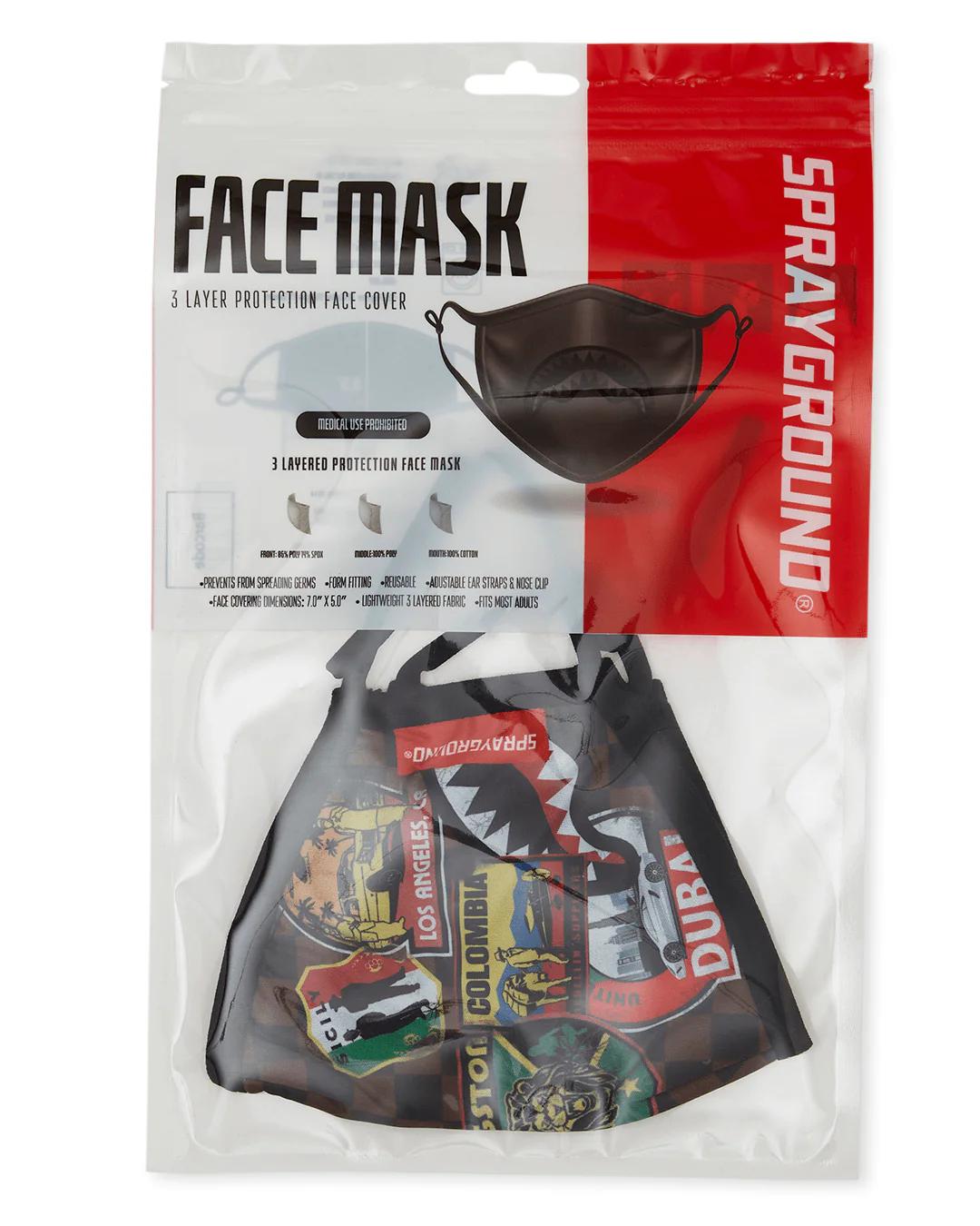 Sprayground Essential | GLOBAL MOGUL FACE MASK