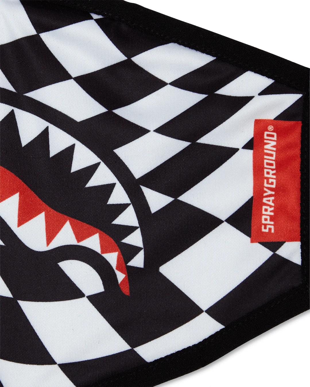 Sprayground Featured | TRIPPY CHECK FACE MASK