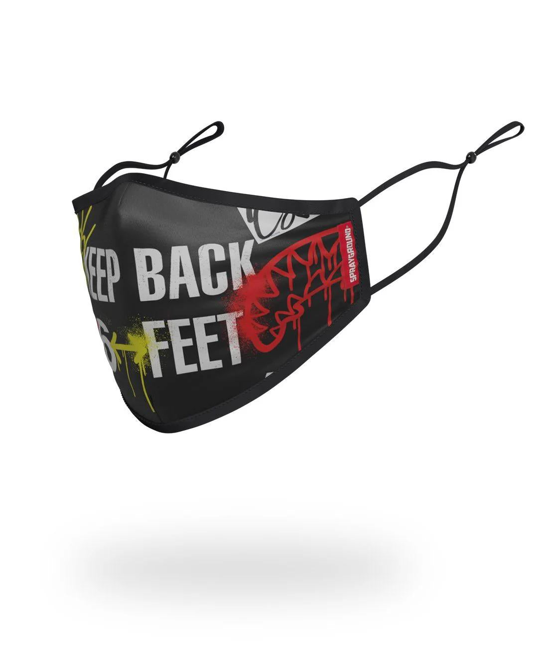 Sprayground Popular | ADULT BACK IT UP FORM FITTING FACE MASK