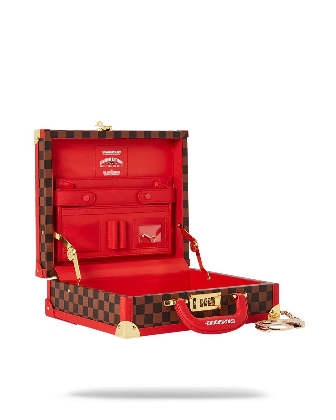 Sprayground Recommended | ALL OR NOTHING SHARKS IN PARIS ATTACHÉ HANDCUFF BRIEFCASE