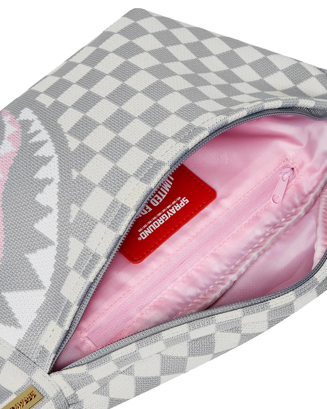 Sprayground Featured | KNIT SHARKS IN PARIS IN CREAM SAVVY CROSSBODY