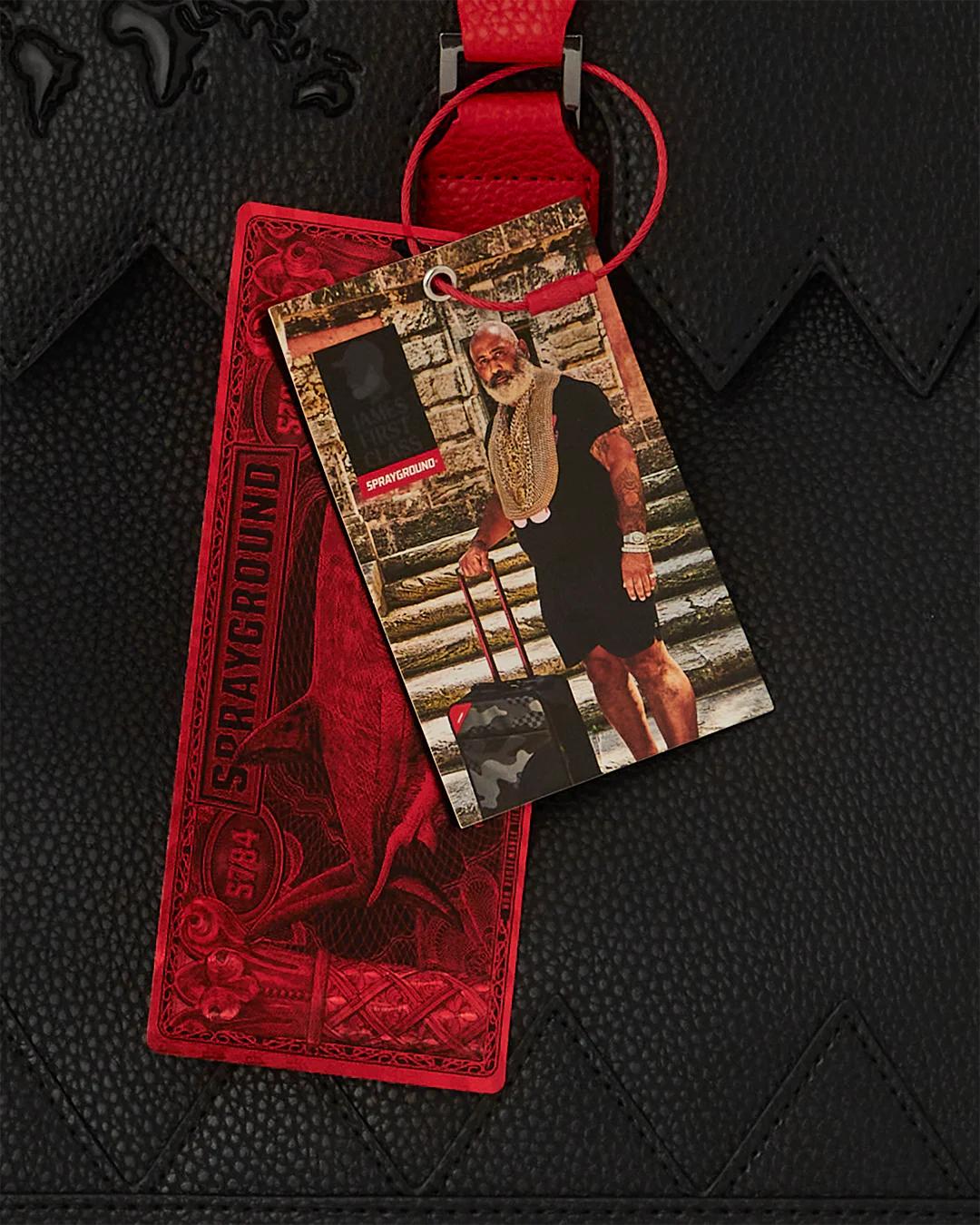 Sprayground Essential | JAMES FIRST CLASS GLOBAL TAKEOFF SPIRKIN HANDBAG