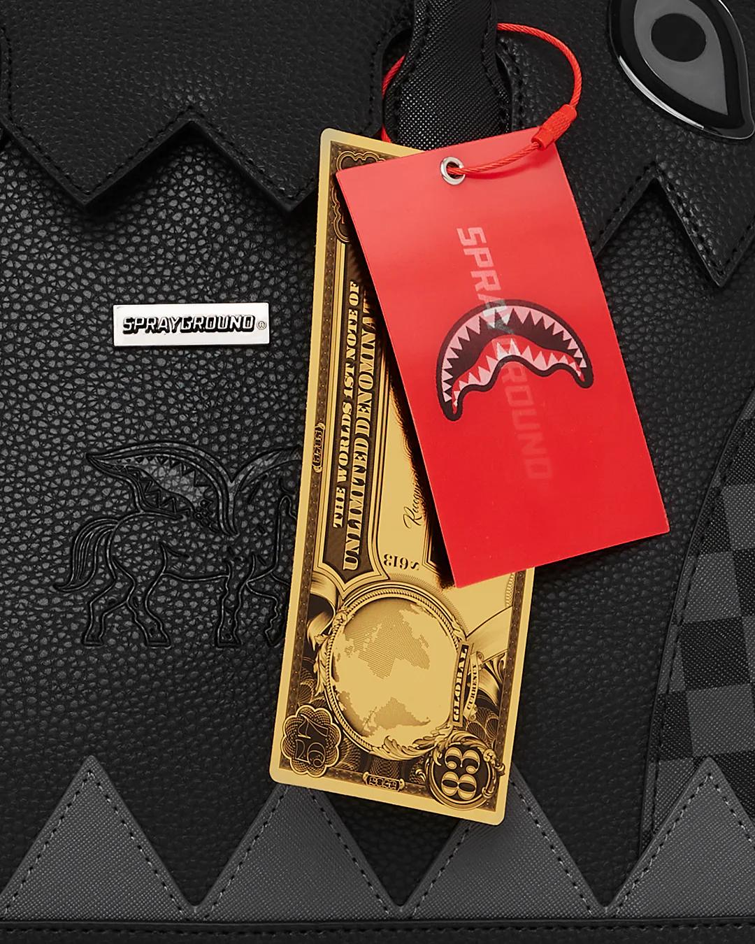 Sprayground Best Seller | RACEWAY SHADOW PHANTOM PALACE HANDBAG