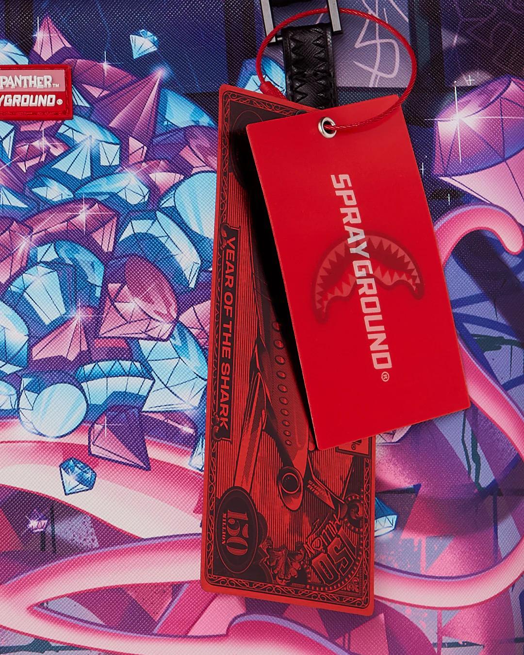 Sprayground Best Seller | PINK PANTHER DIAMOND HEIST TOTE