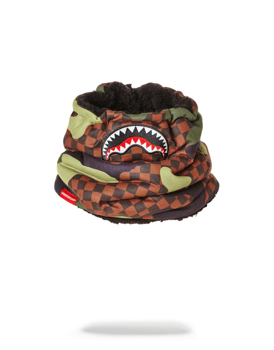 Sprayground Premium | CHECKER CAMO NECK WARMER