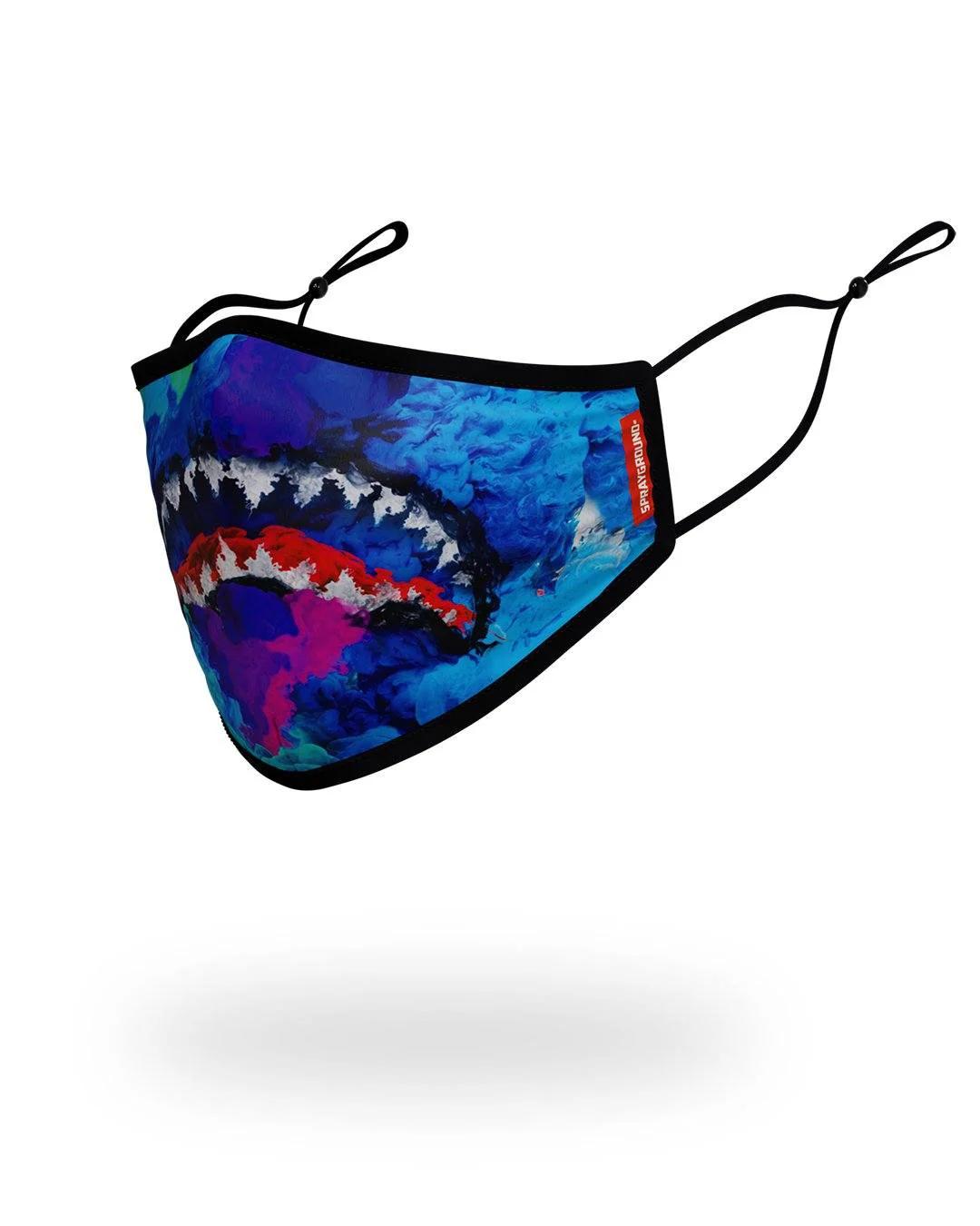 Sprayground Signature | ADULT COLOR DRIP FORM FITTING FACE MASK