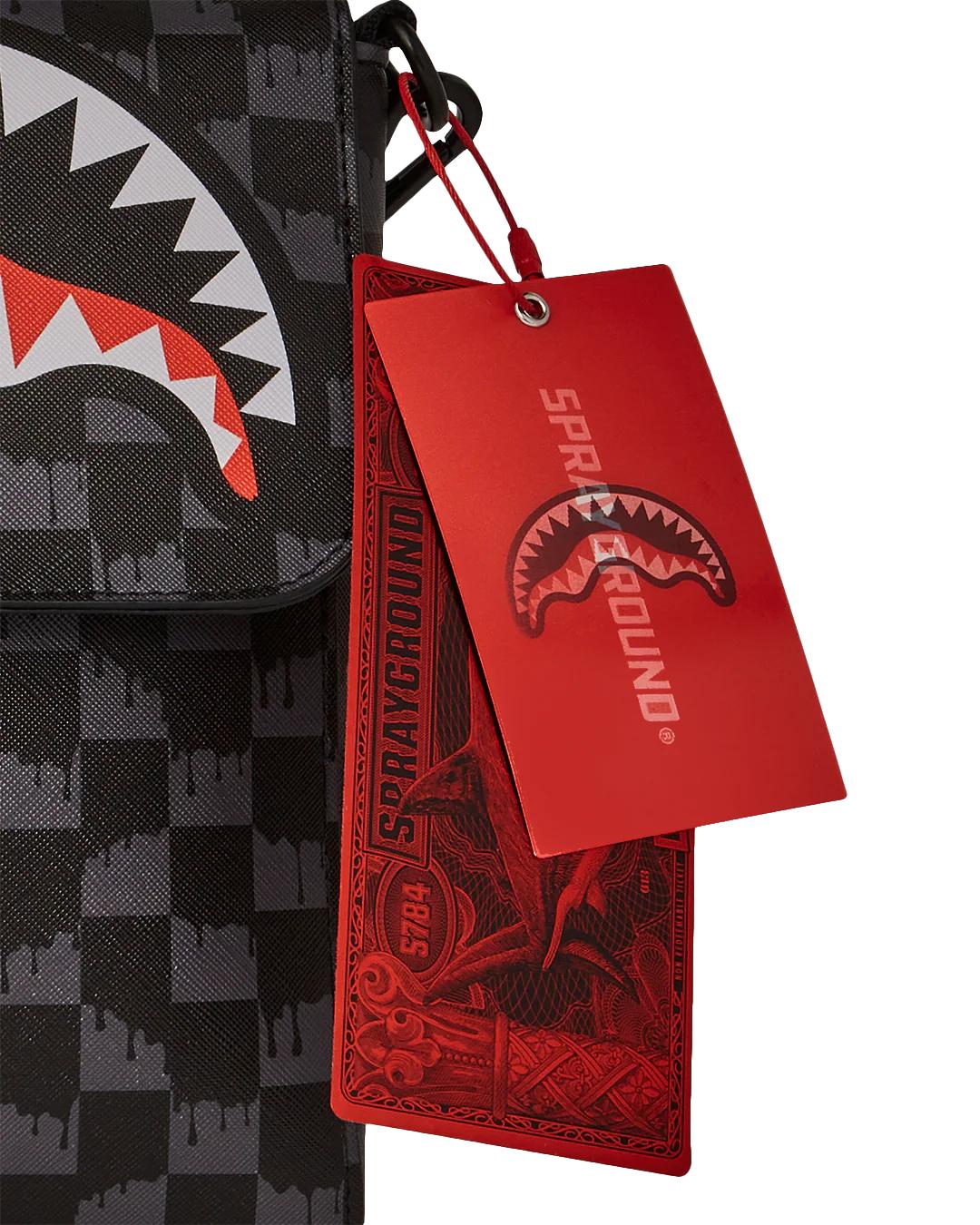 Sprayground Trending | ATOMIC VAPOR SHARK MESSENGER SLING