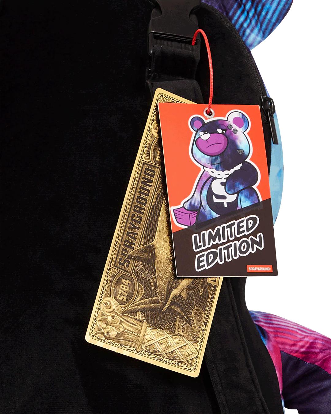 Sprayground Essential | SHARKCLUB ELECTRONICA MONEYBEAR TEDDYBEAR BACKPACK
