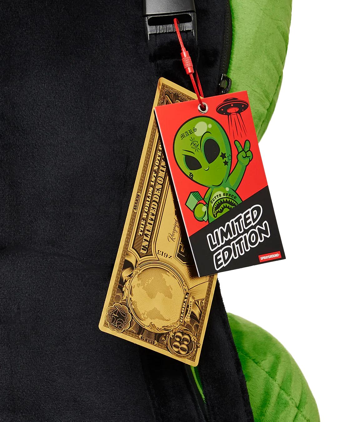 Sprayground Recommended | ALIEN PLUSH BACKPACK