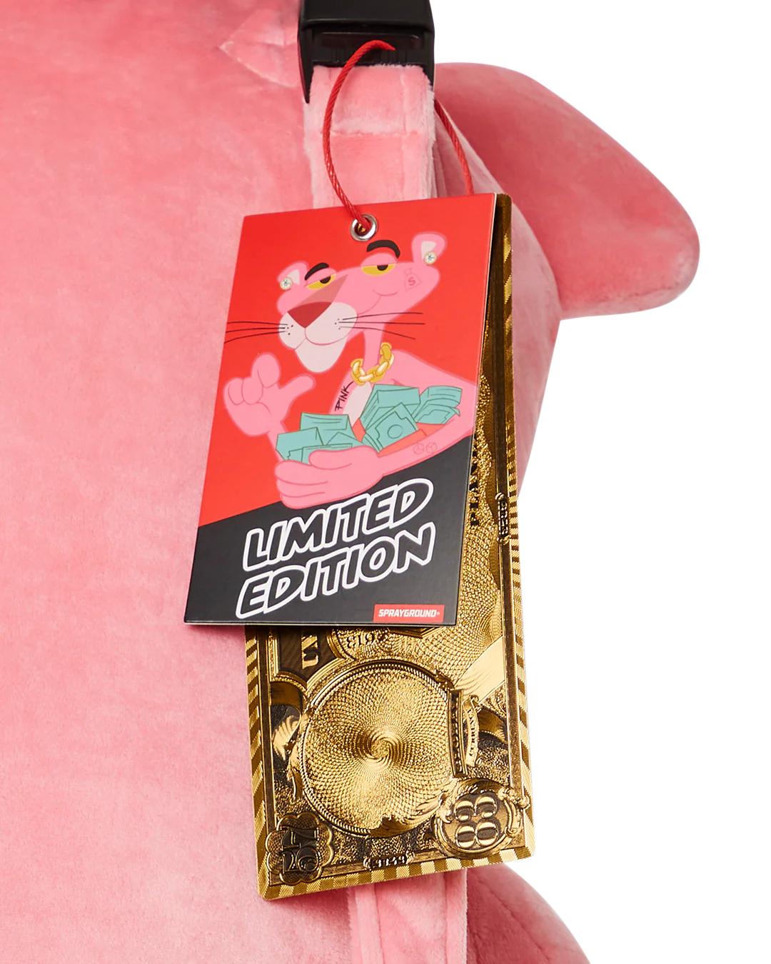 Sprayground Best Seller | PINK PANTHER UP TO NO GOOD TEDDY BEAR BACKPACK