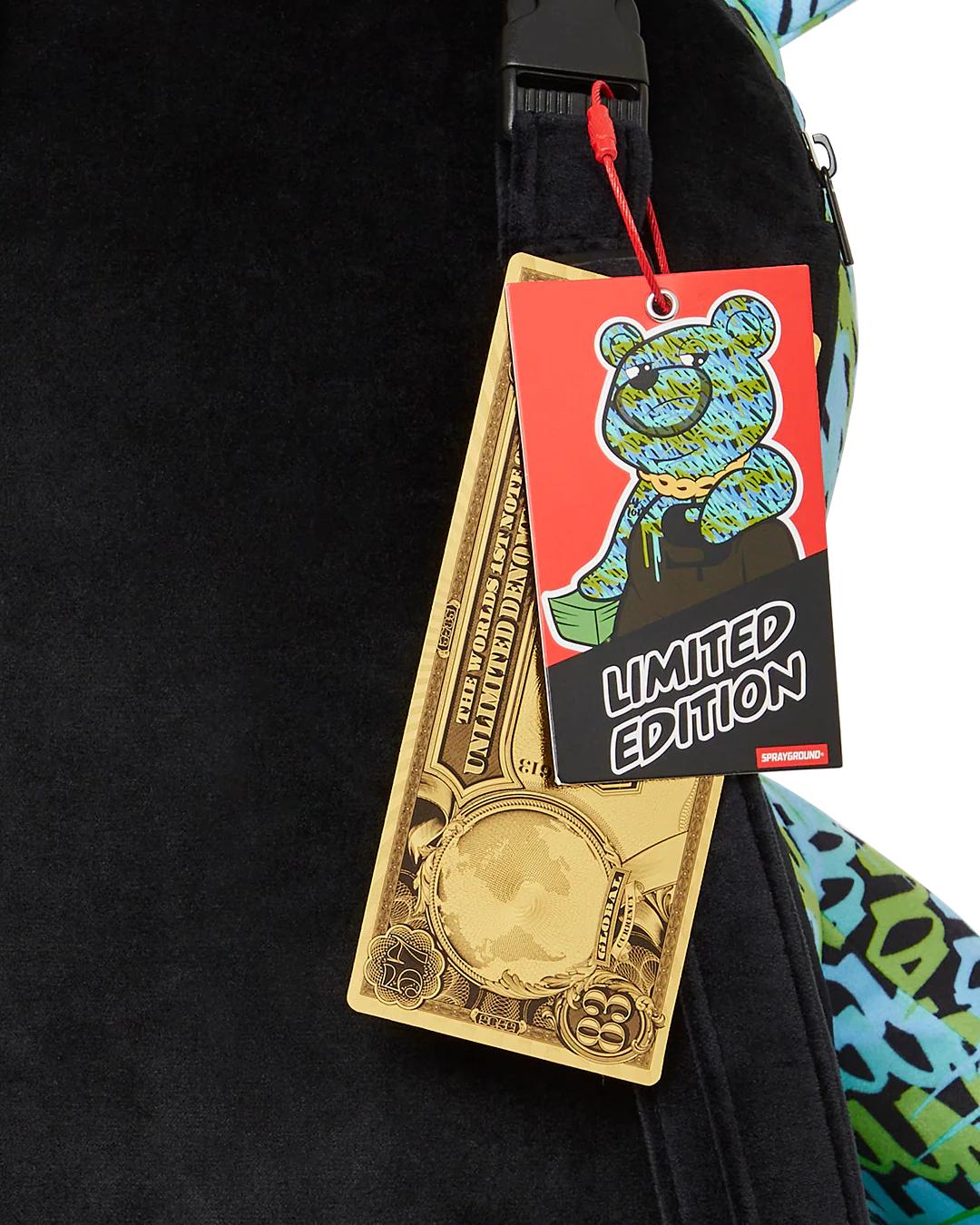 Sprayground Exclusive | ROUGE THE GAWD MONEYBEAR TEDDYBEAR BACKPACK