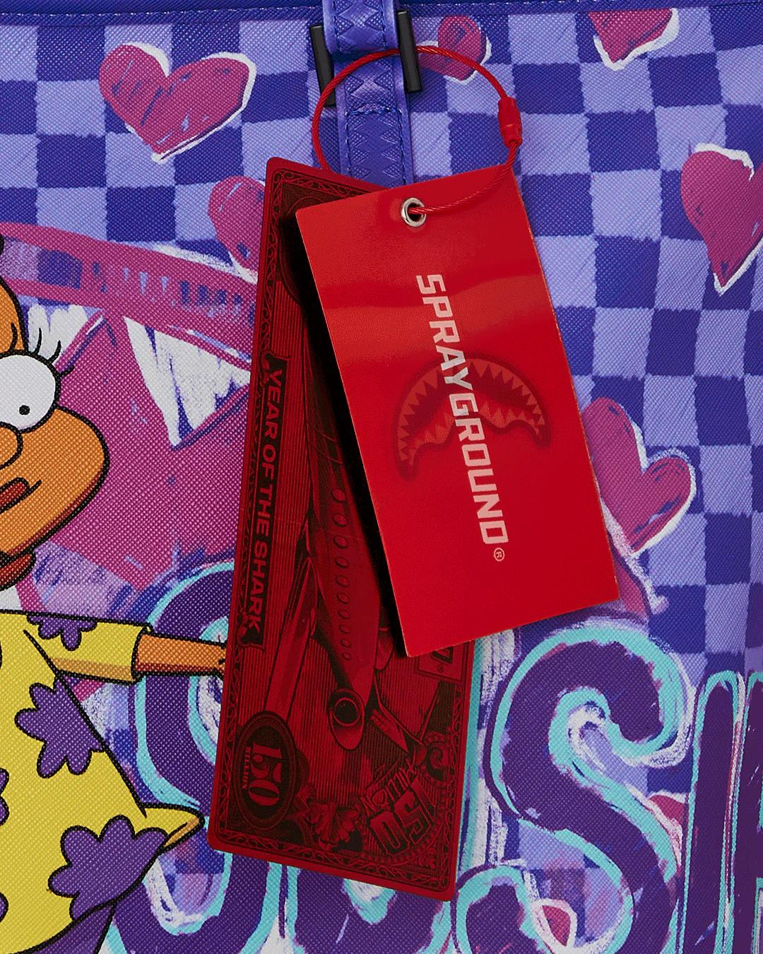 Sprayground Recommended | RUGRATS SUSIE CRAYON SHARK MESSENGER TOTE
