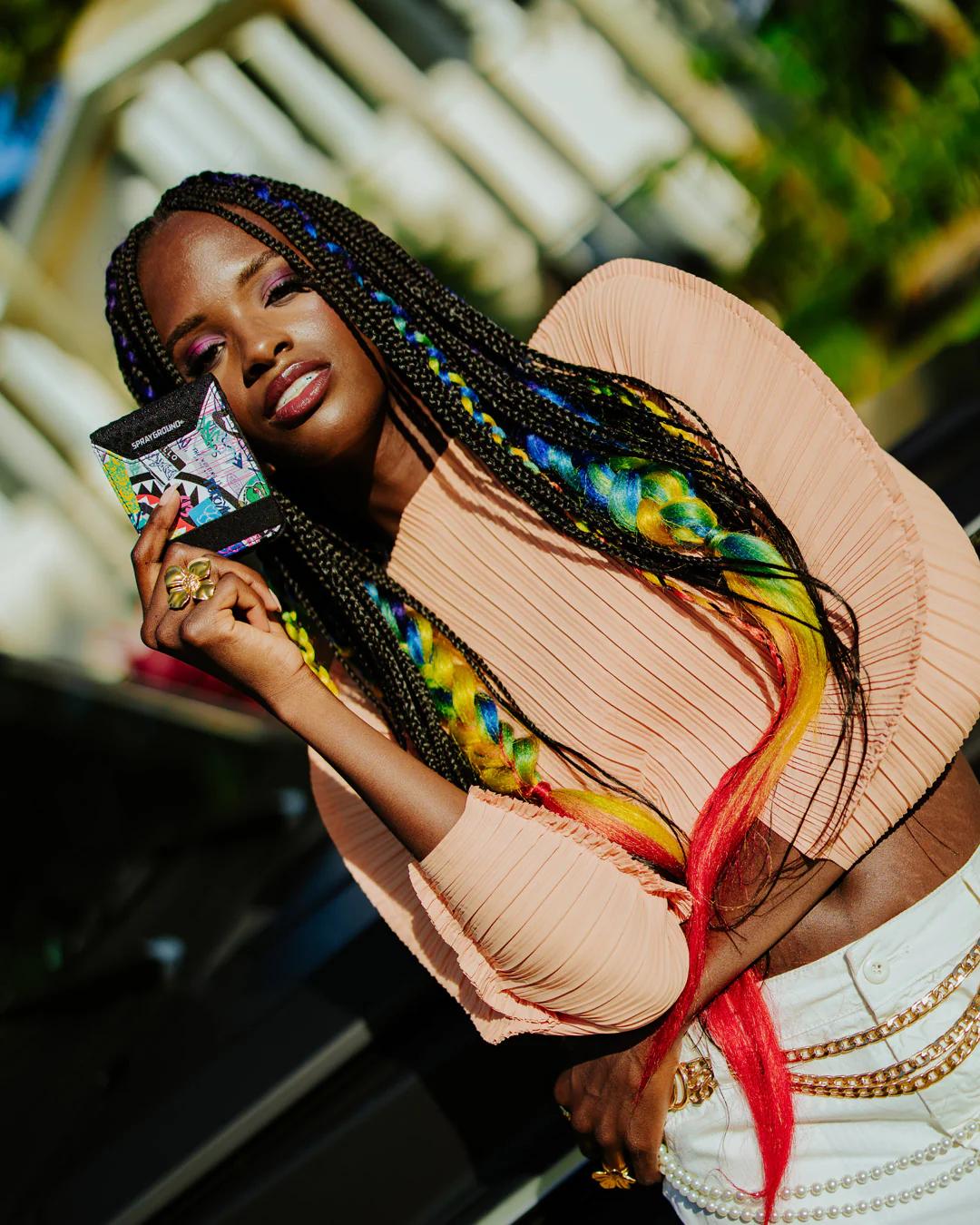 Sprayground Signature | CREATE ANOTHER DAY ELASTIC BI-FOLD WALLET