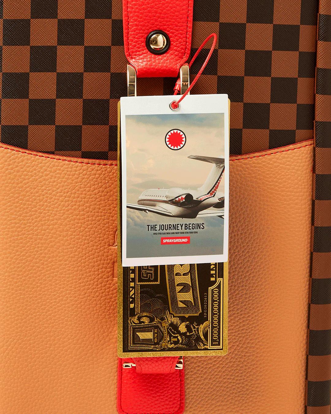Sprayground Featured | RACEWAY HENNY JETSETTER CARRY-ON LUGGAGE