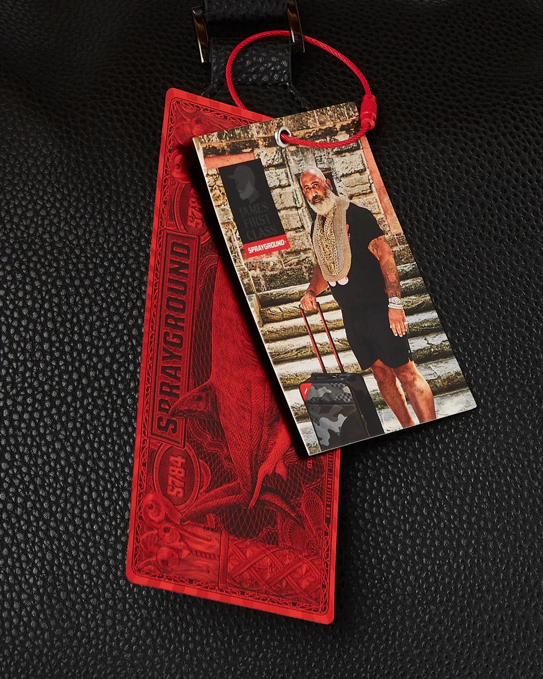 Sprayground Featured | JAMES FIRST CLASS GLOBAL TAKEOFF PYRAMID DUFFLE