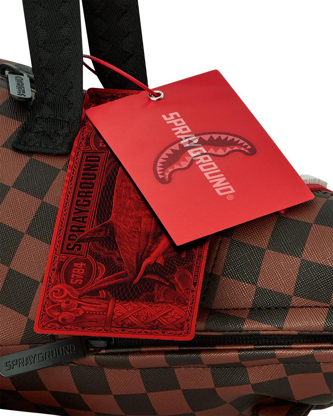 Sprayground Signature | SHARKS IN PARIS CLEAR FOR TAKEOFF SHARK MEDIUM DUFFLE