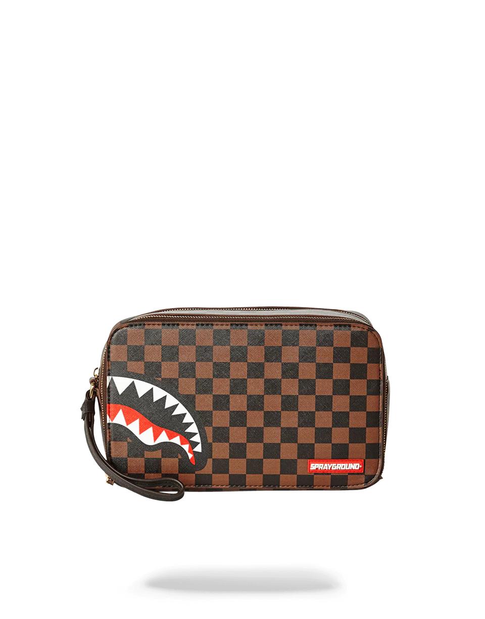 Sprayground Signature | SHARKS IN PARIS TOILETRY BAG