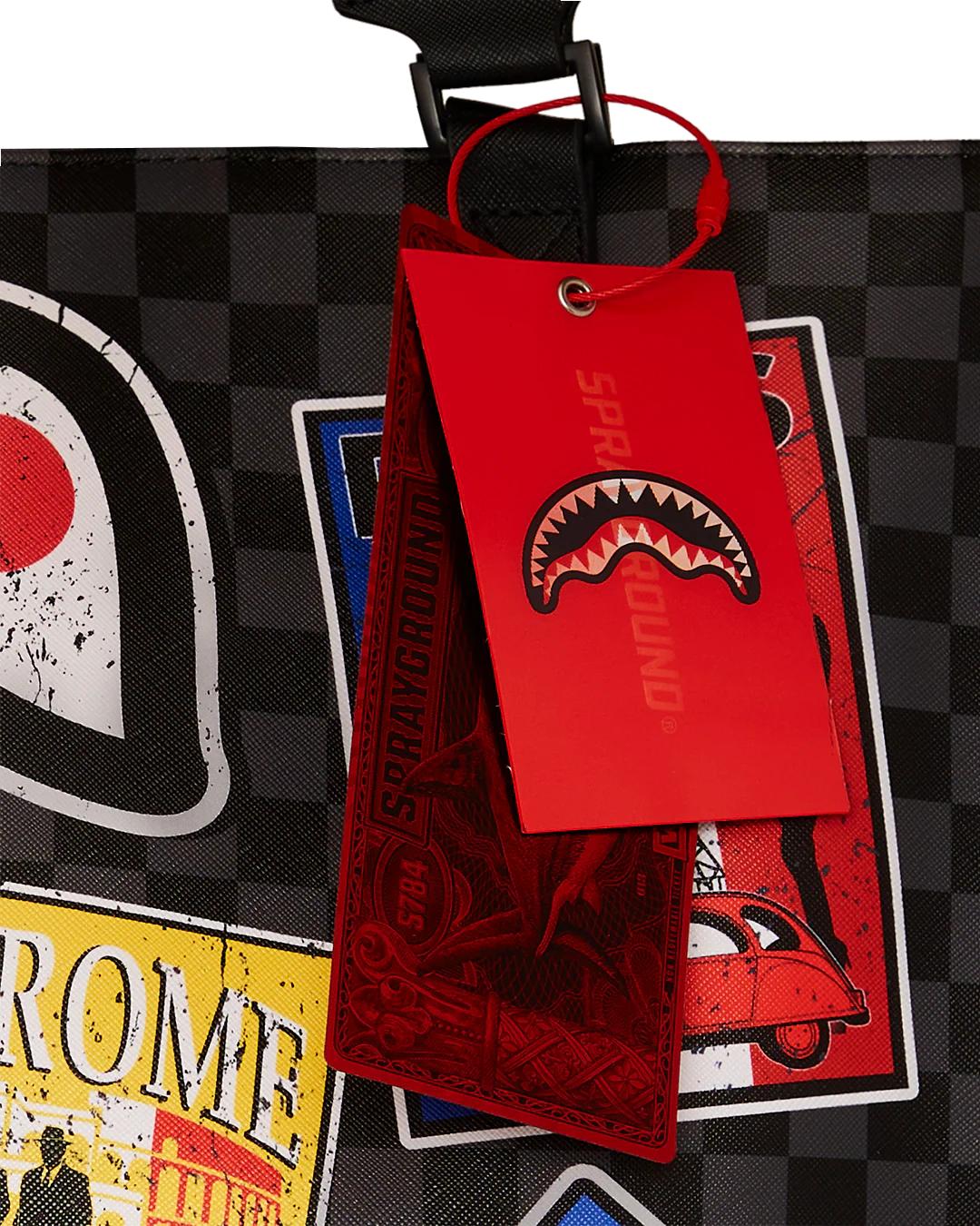 Sprayground New | GLOBAL MOGUL UNLIMITED MILES LOFT TOTE
