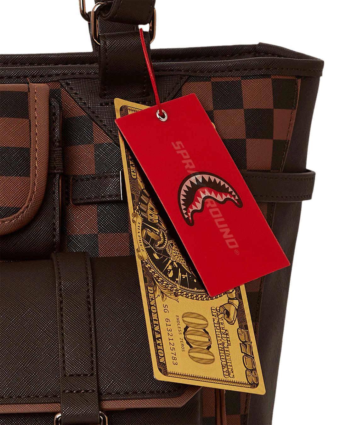 Sprayground Featured | CHECKMATE ROYALE TOTE