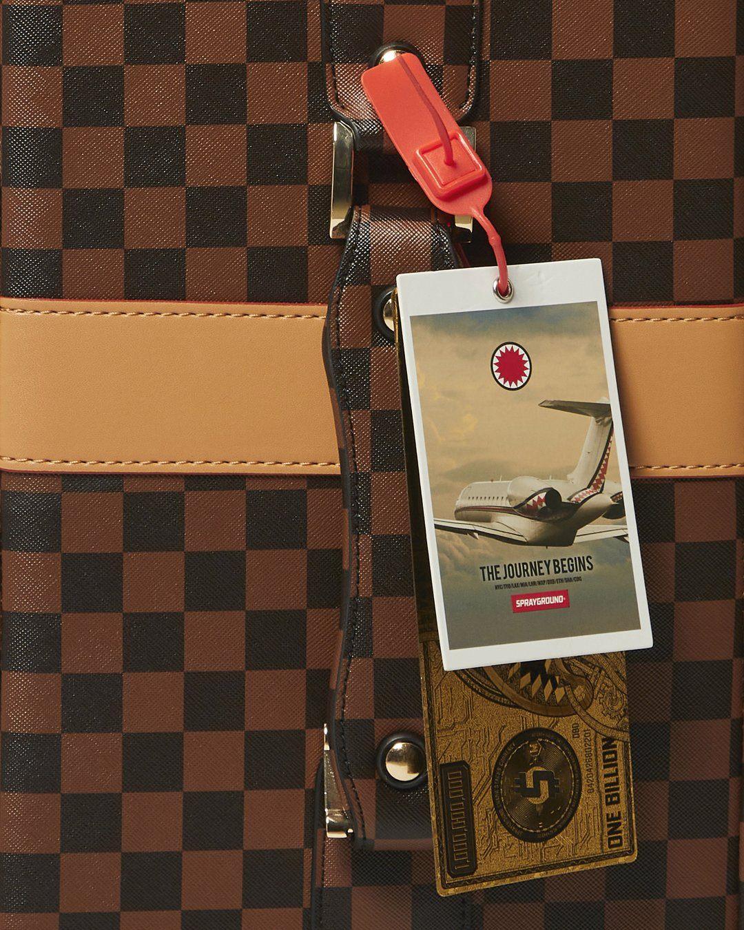 Sprayground Exclusive | HENNY AIR TO THE THRONE JETSETTER CARRY-ON LUGGAGE
