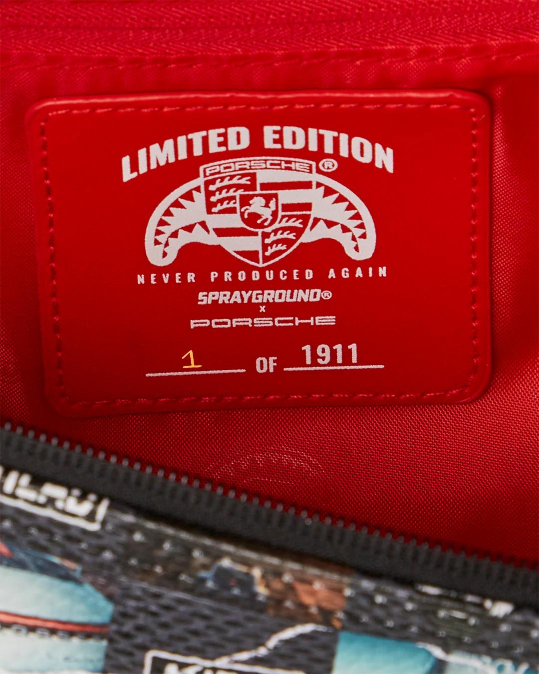 Sprayground Best Seller | PORSCHE AHEAD COLLAB SAVVY CROSSBODY - LIMITED EDITION