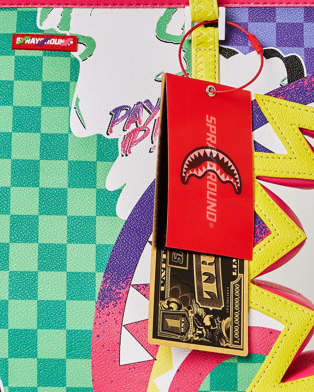 Sprayground Featured | DREAMY TECHNICOLOR TOTE