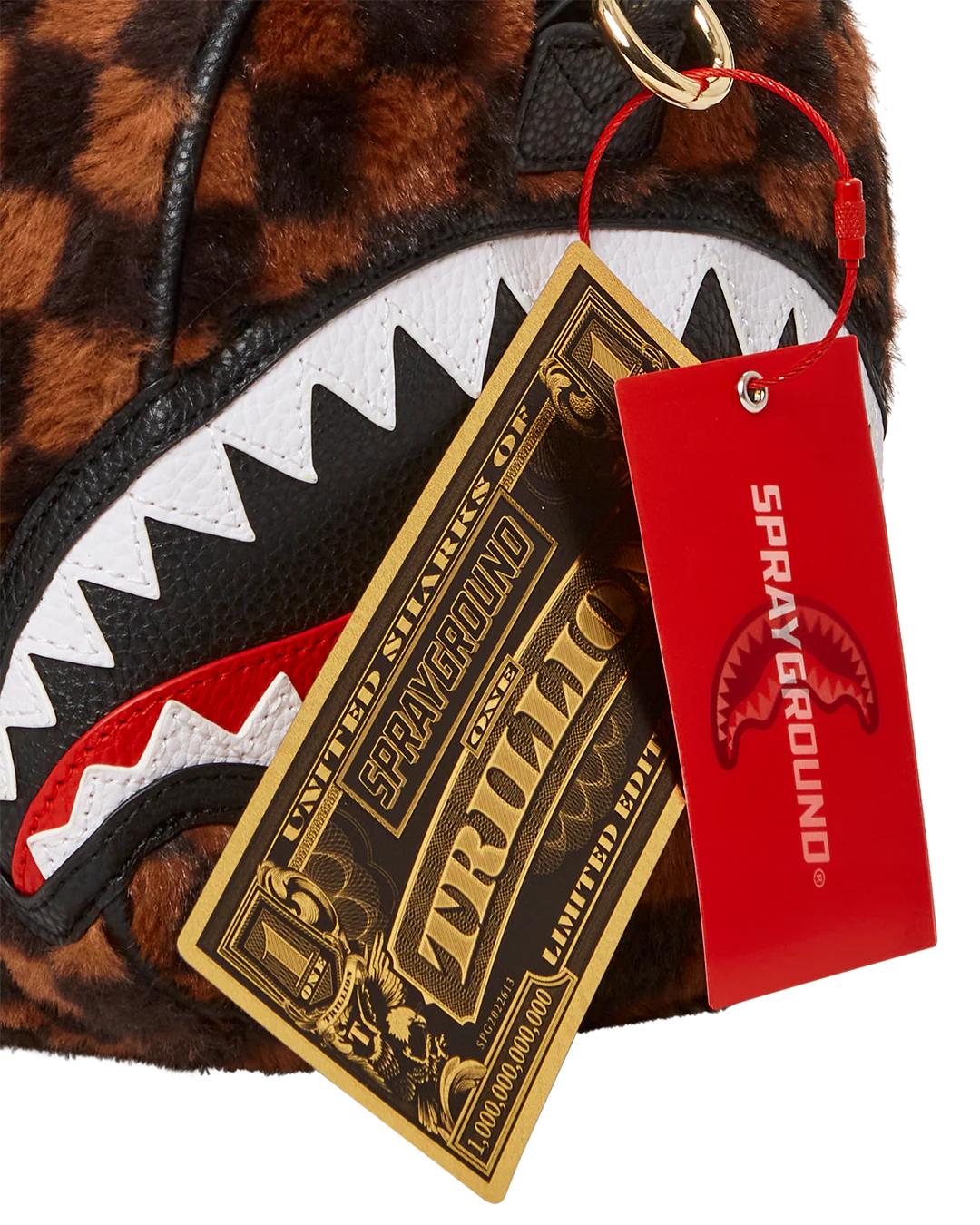Sprayground Best Seller | FURRR SHARKS IN PARIS MINI DUFFLE