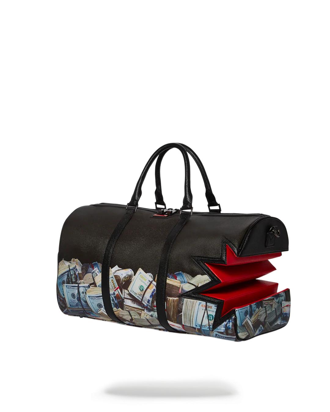 Sprayground Essential | $HARKBITE LARGE DUFFLE