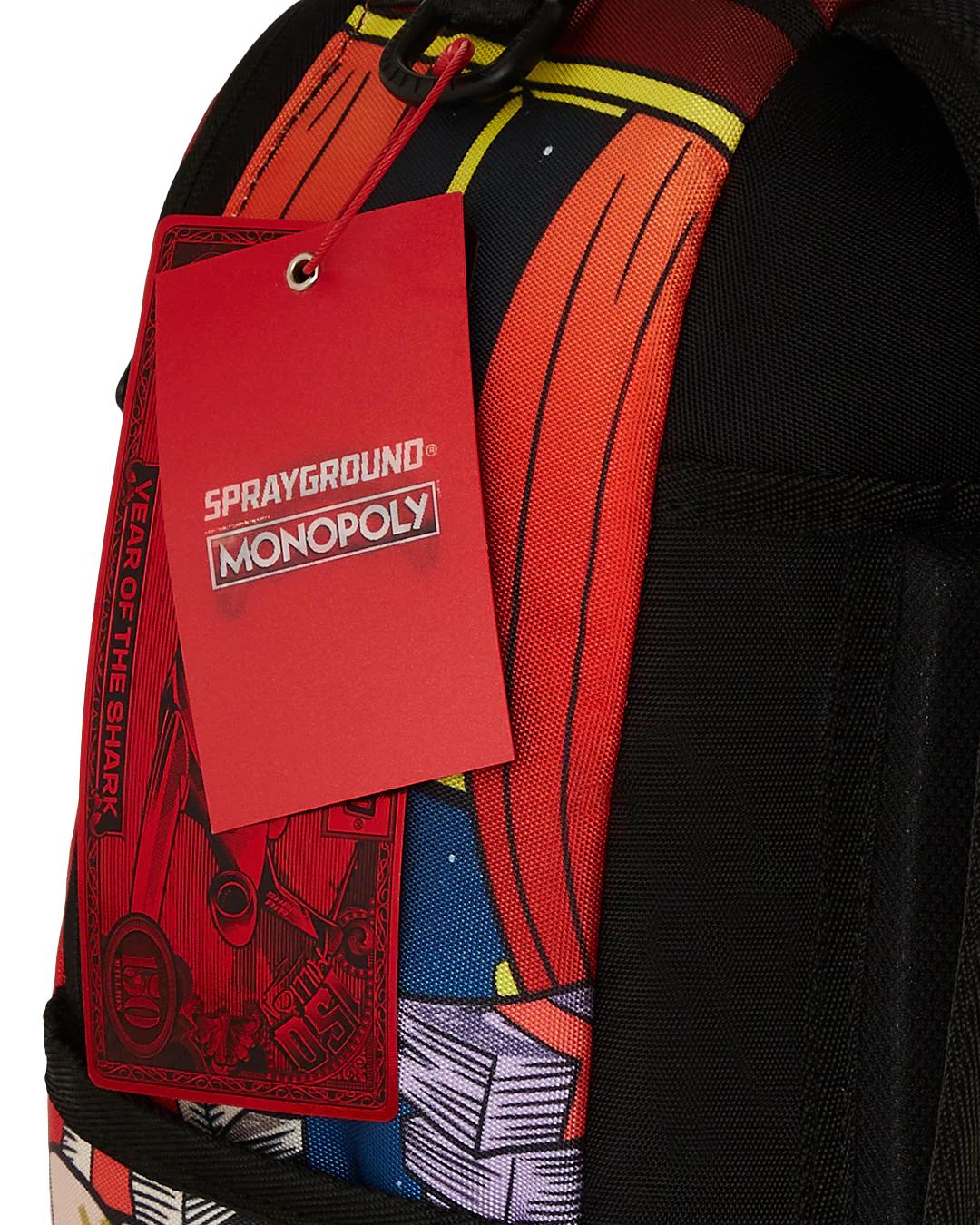 Sprayground Trending | MONOPOLY GOLD EMPIRE THRONE BACKPACK