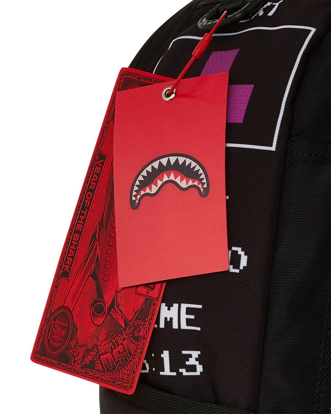 Sprayground Best Seller | TETRIS WITH DIABLO AND MONEY BEAR BACKPACK