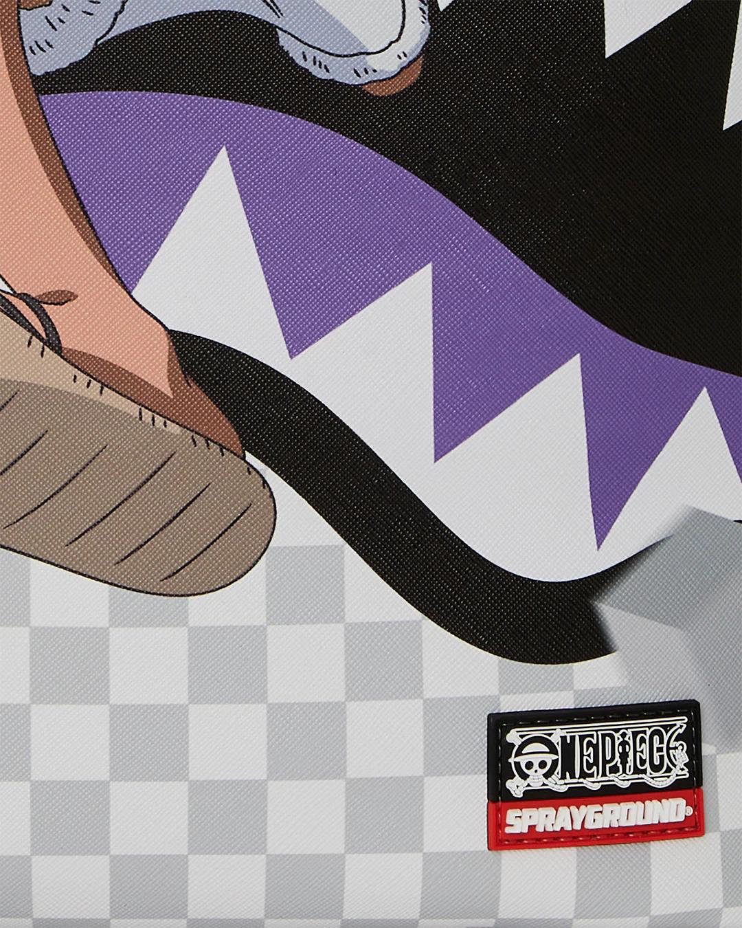 Sprayground New | ONE PIECE GEAR 5 LUFFY CHECKERED SMASH