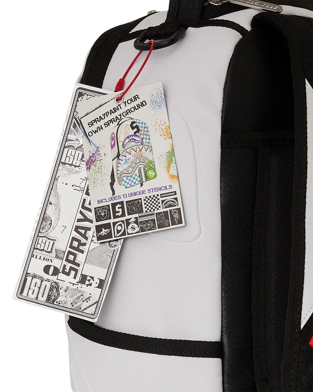 Sprayground Signature | GRAFFITI ARTIST - DESIGN YOUR OWN BACKPACK - 9 STENCILS INCLUDED