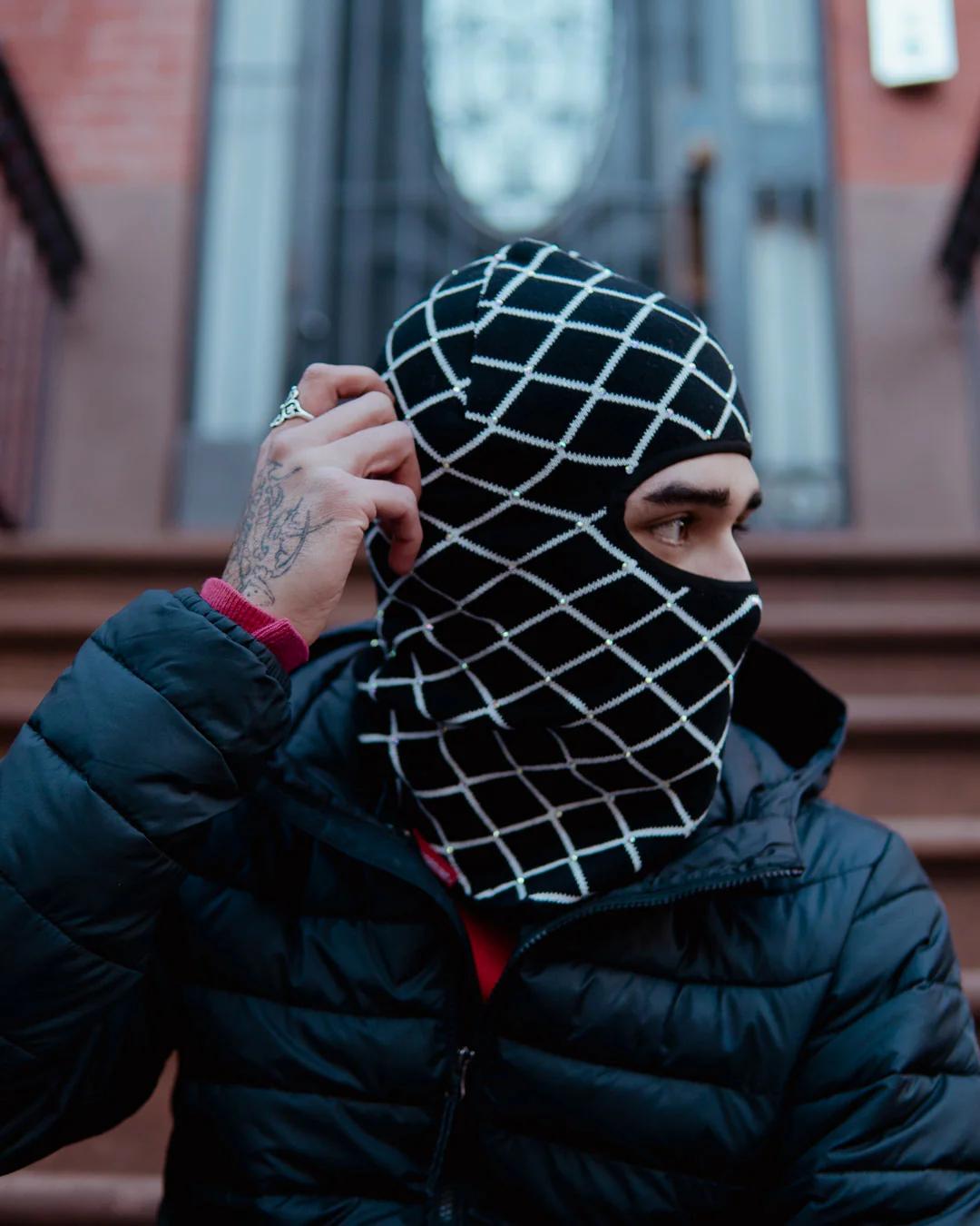 Sprayground New | CHAINLINK KNIT SKI MASK