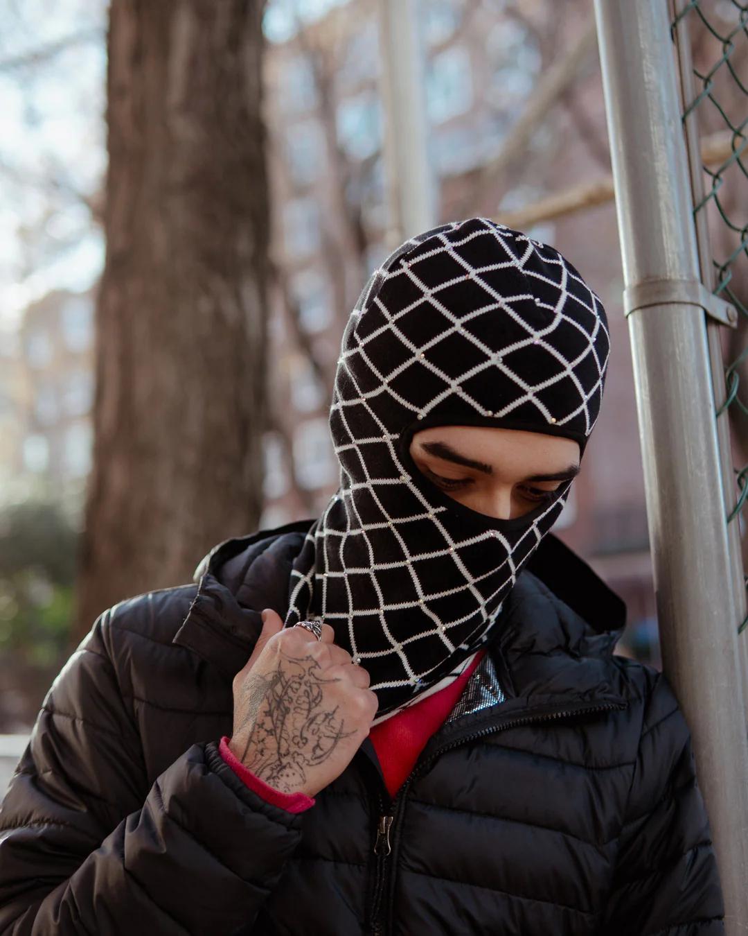 Sprayground New | CHAINLINK KNIT SKI MASK