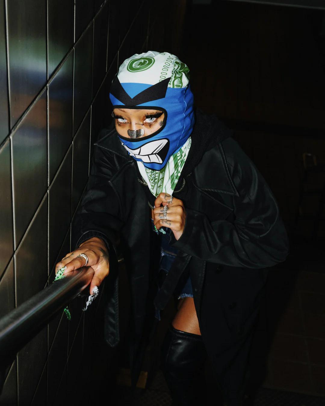 Sprayground Recommended | MONEY BOY SKI MASK (BLUE)