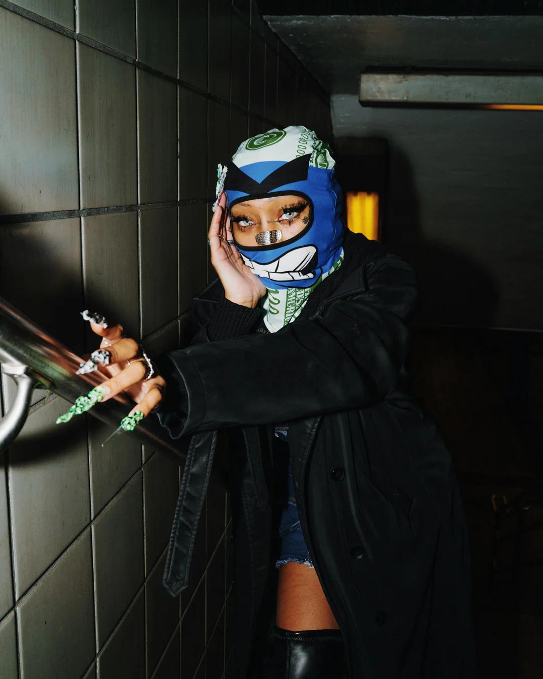 Sprayground Recommended | MONEY BOY SKI MASK (BLUE)