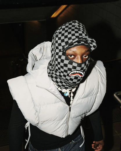 Sprayground Exclusive | SHARK BITE VISOR SKI MASK