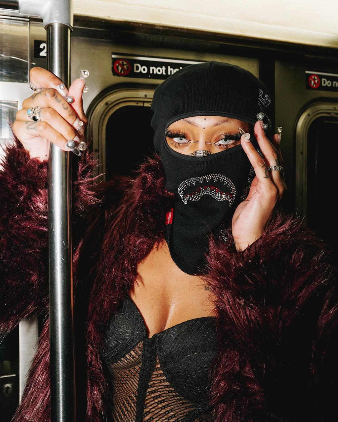Sprayground Signature | MILLION DOLLAR BITE SKI MASK