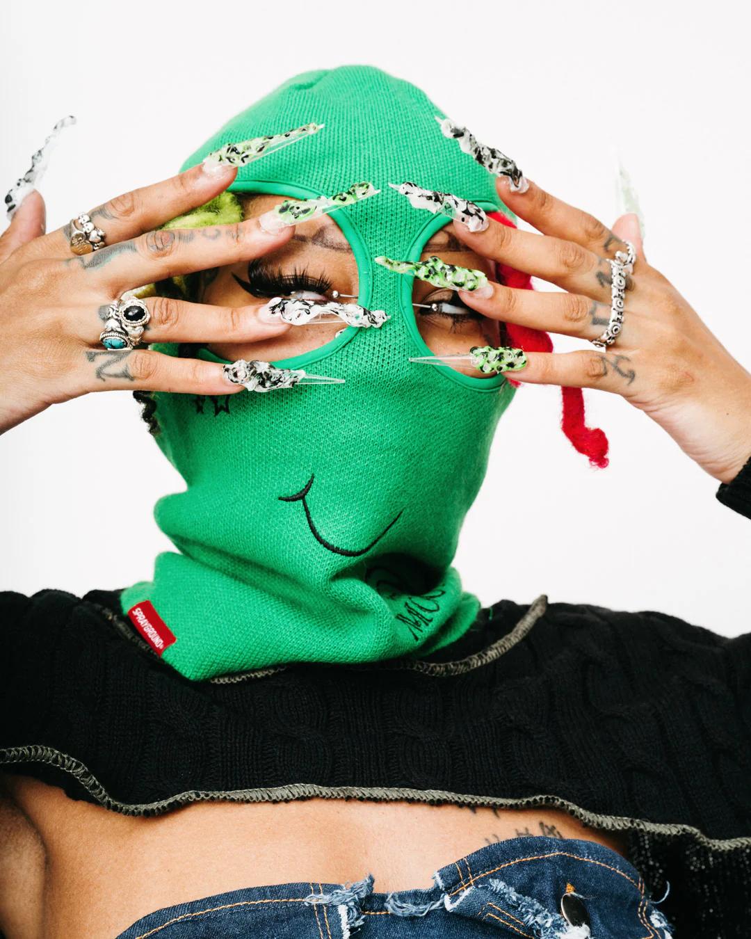 Sprayground Classic | MARTIAN MONEY SKI MASK