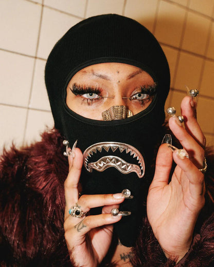 Sprayground Essential | CHROME DOME SKI MASK