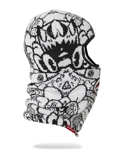 Sprayground New | DOODLE SHARK SKI MASK