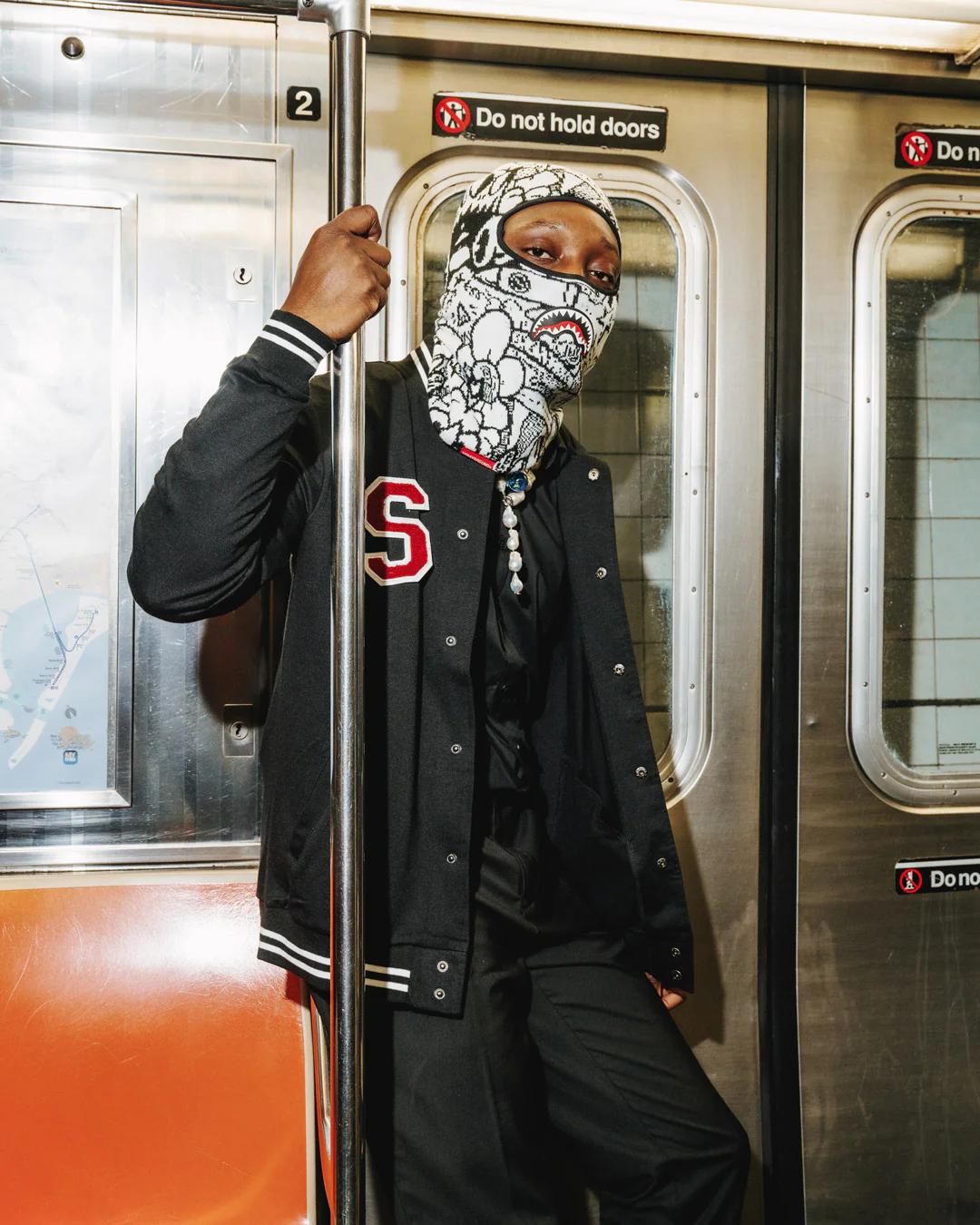 Sprayground New | DOODLE SHARK SKI MASK