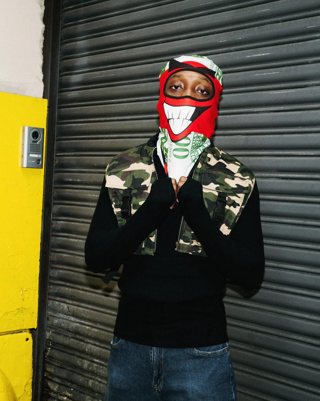 Sprayground Featured | MONEY BOY SKI MASK (RED)