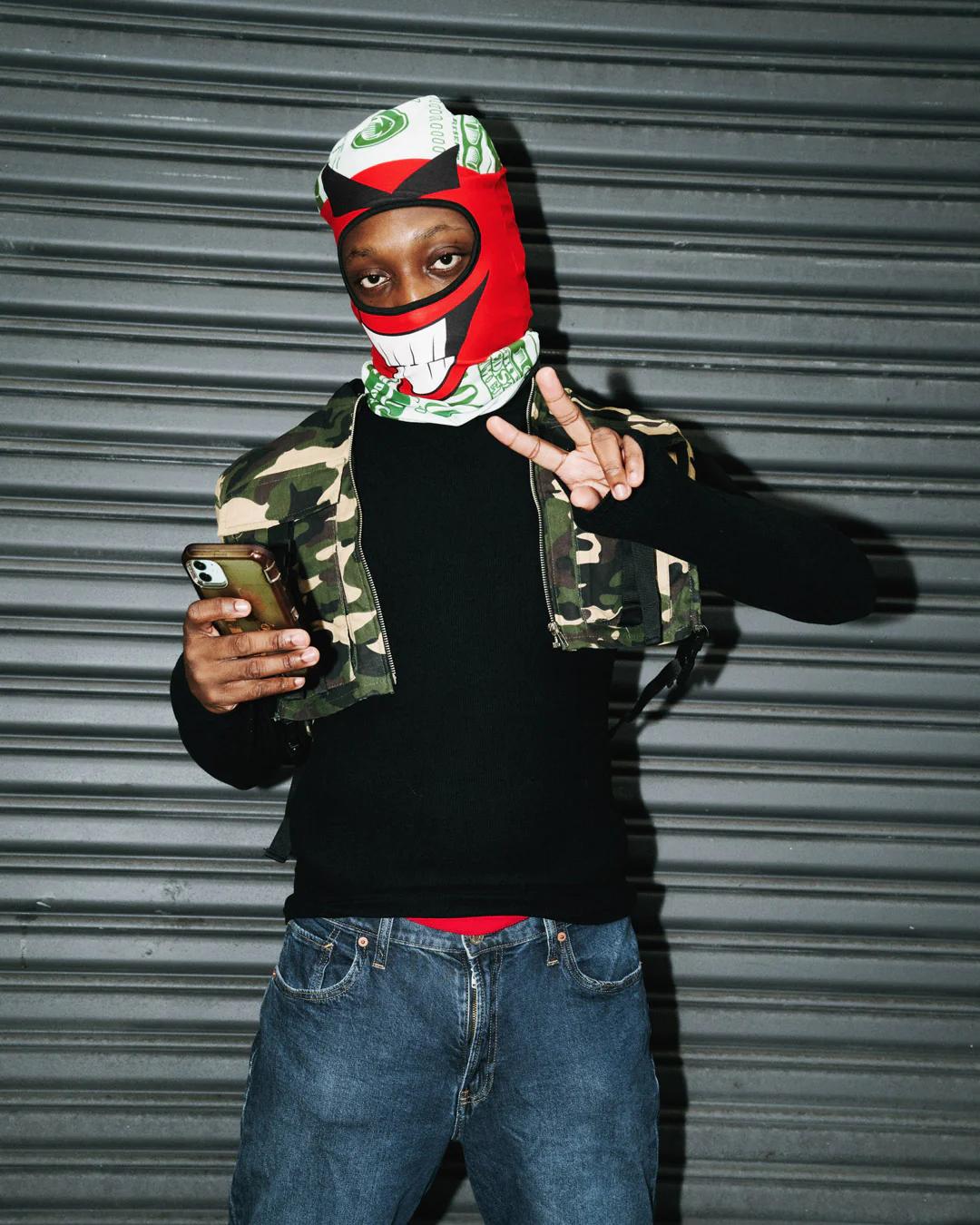 Sprayground Featured | MONEY BOY SKI MASK (RED)