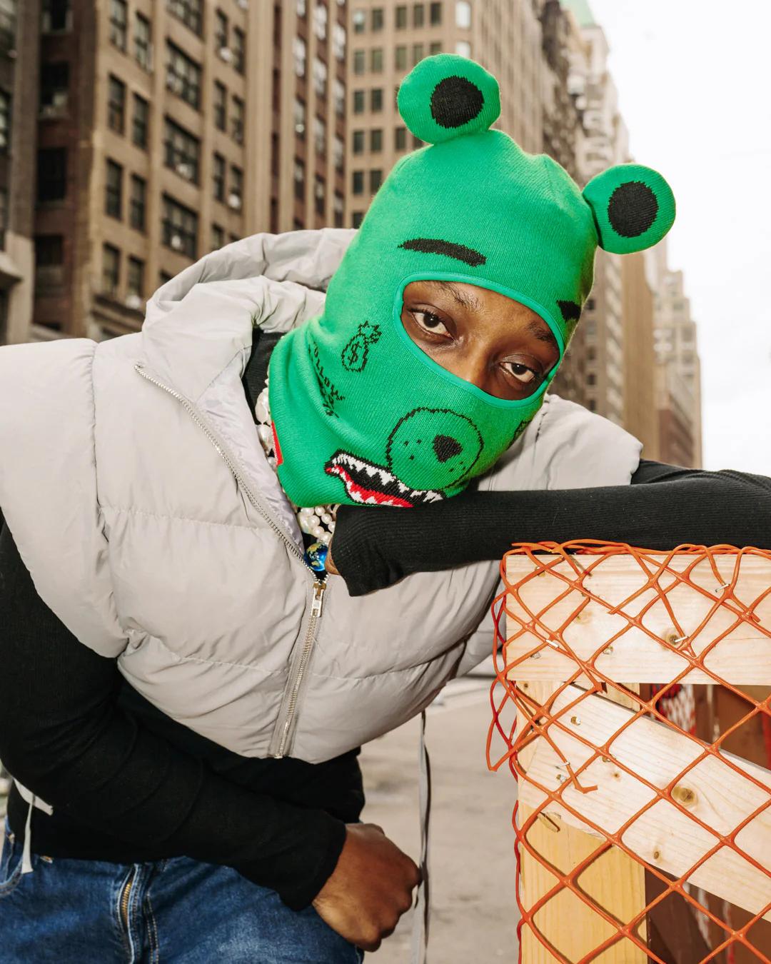 Sprayground Popular | THE REAL MONEY BEAR SKI MASK