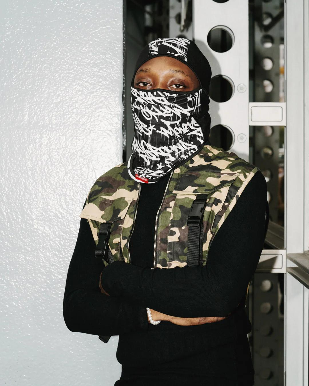 Sprayground New | MIDNIGHT DESIGNER SKI MASK