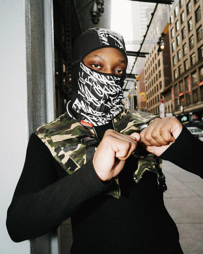 Sprayground New | MIDNIGHT DESIGNER SKI MASK