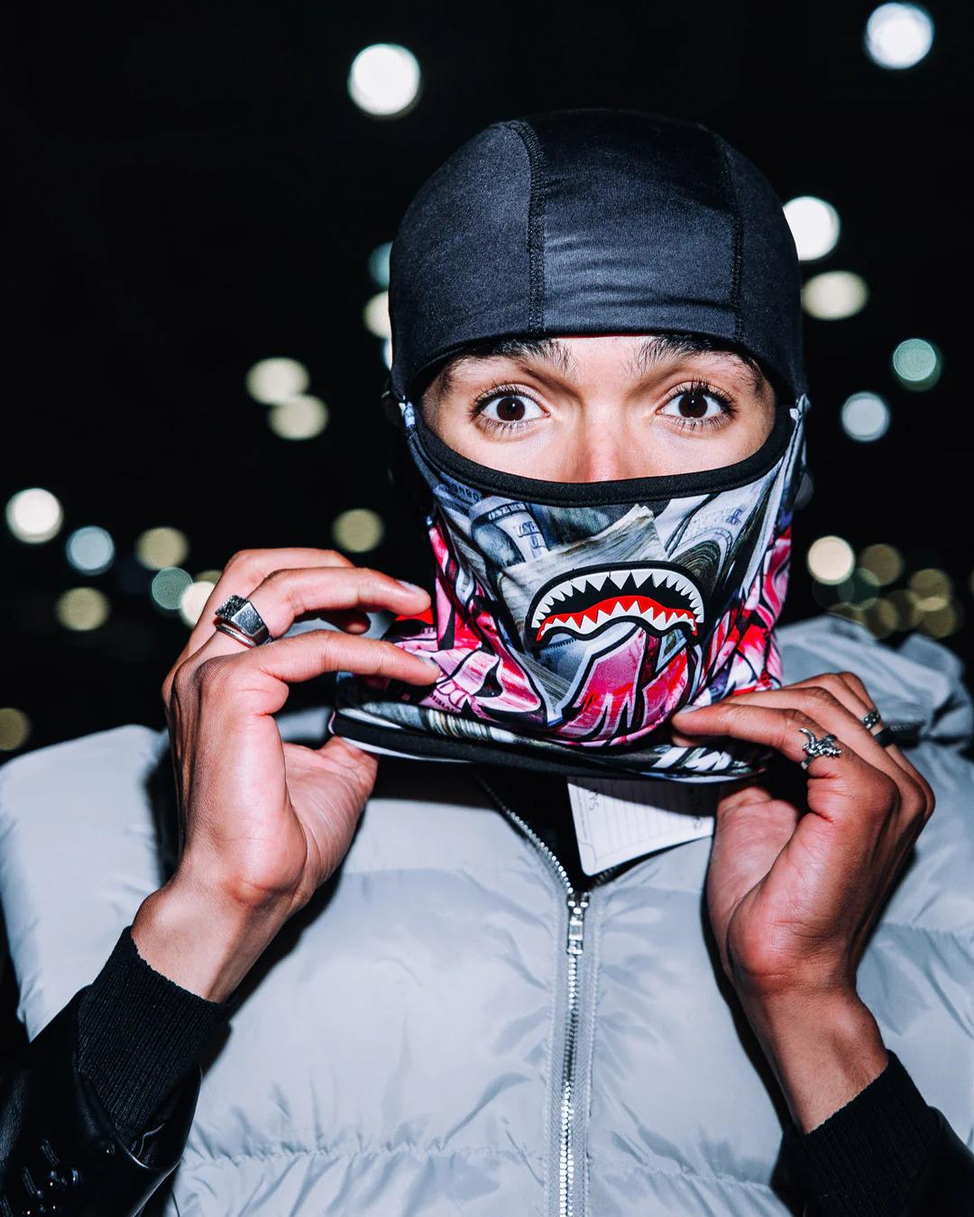 Sprayground Signature | $TASHED SKI MASK