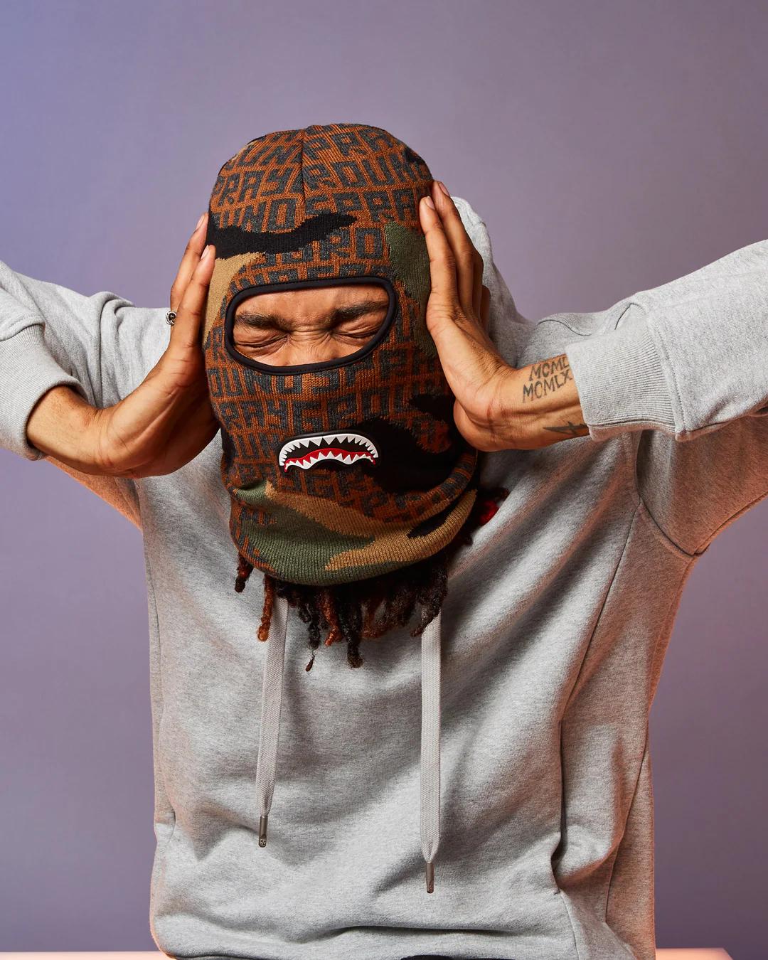 Sprayground Recommended | CAMO INFINITI SKI MASK