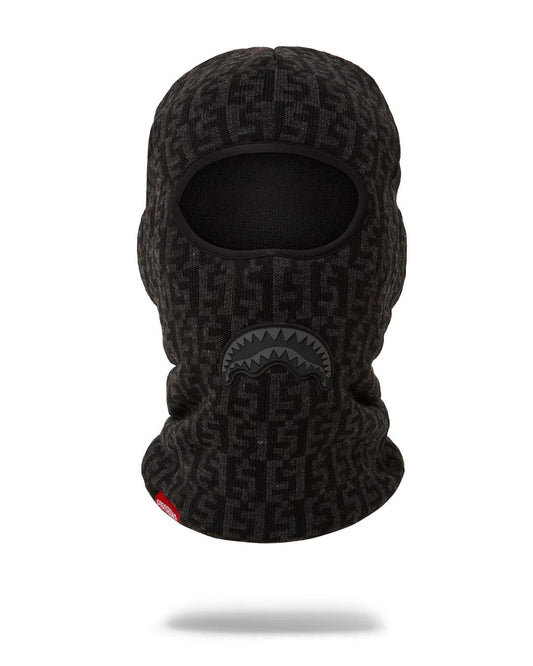 Sprayground Exclusive | CASHIN CHECKS SKI MASK (GRAY)